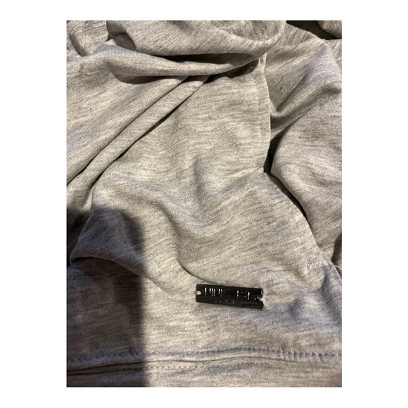 Nine West Active gray zip front hoodie jacket with pockets - Picture 7 of 8